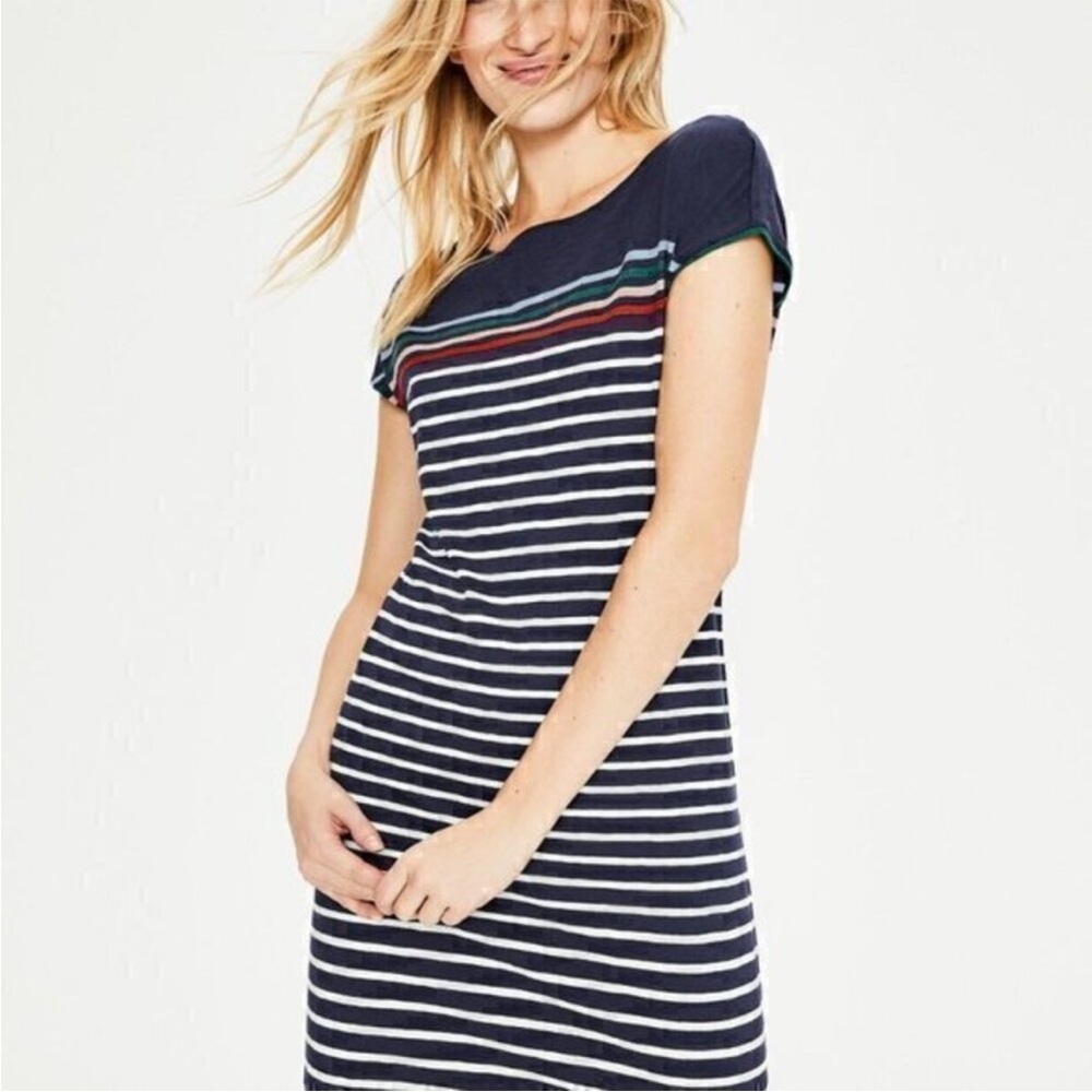 Boden Women’s Paulina Striped Tshirt Dress